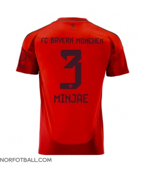 Billige Fotballdrakt Bayern Munich Kim Min-jae #3 Replika Hjemmedrakt 2024-25 Kortermet